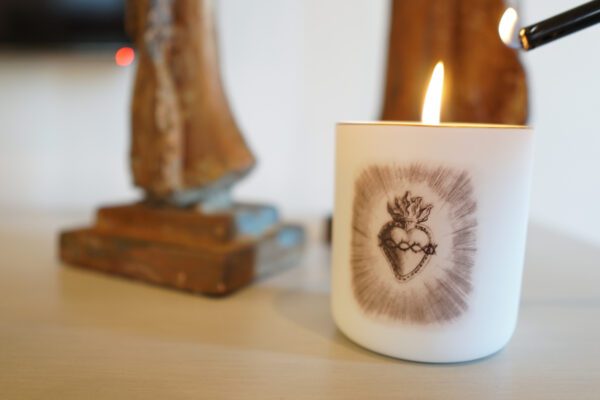 Sacred Heart Candle - Image 5