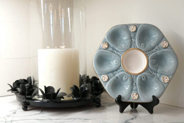 Oyster Plate (Sky Blue) - Image 2