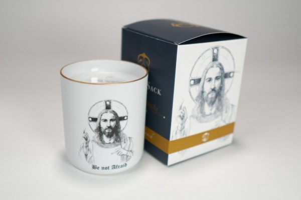 Be Not Afraid Candle - Image 2