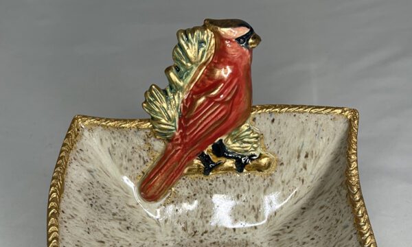 Cardinal Bowl -Large (Ivory or French Blue) - Image 4