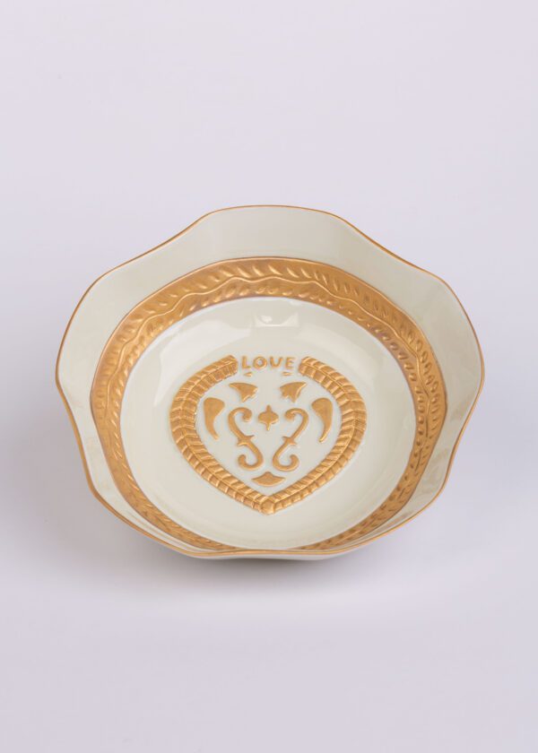 Porcelain Love Bowl (Ivory or French Blue) - Image 2