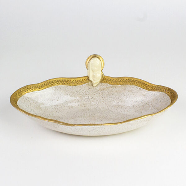 Ave Maria Bowl (Ivory-Large)