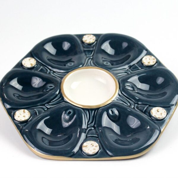 Oyster Plate (Midnight Blue)