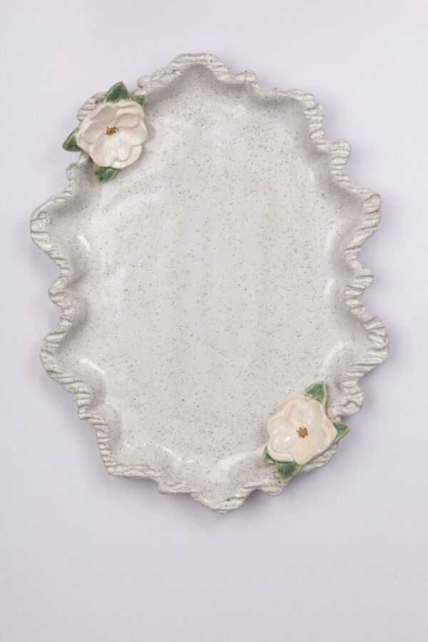 Magnolia Bloom Serving Tray